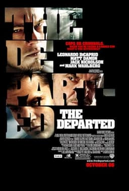 film poster for The Departed