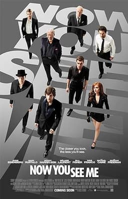 film poster for Now You See Me
