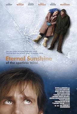 film poster for Eternal Sunshine of the Spotless Mind