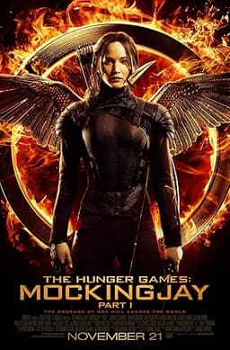 film poster for The Hunger Games: Mockingjay – Part 1