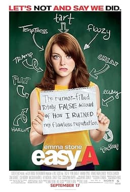 film poster for Easy A